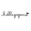 Hot Seller: 'Hello Beautiful' Decorative Rearview Mirror Sticker for Cars