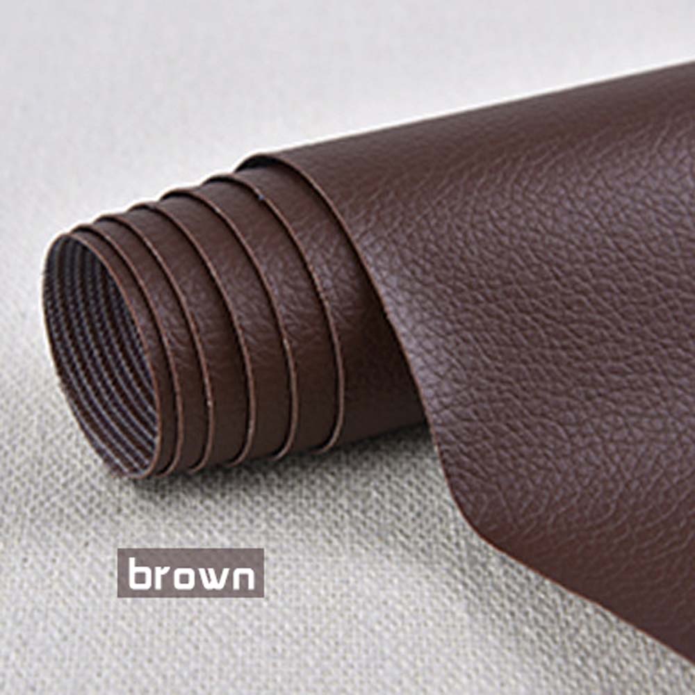 

Ремонтні латки Самоклеючі Шкіра ПВХ Шкіра Тканинні Наклейки для Шкіряного Одягу Диван Автосидіння Меблі Сумки Ремонт Липкі коричневий