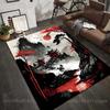 Japanese ink wash landscape art Pattern Rug Carpets for Bedroom Living Room Sofa Mat Creative Door Mat Cloakroom Home Decor