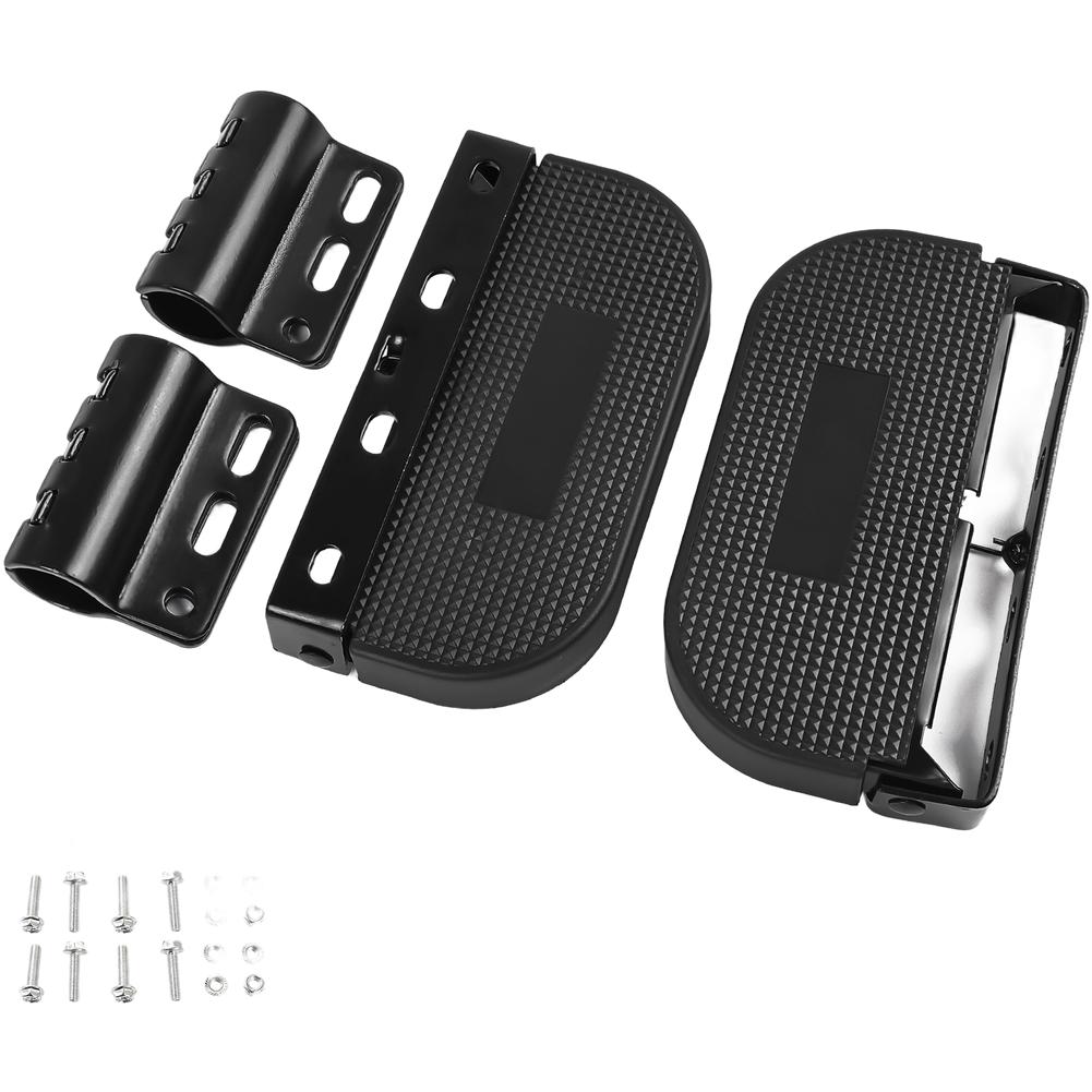 Compatible With Electric Vehicles Wide Compatibility Folding Foot Pegs As Shown In The Figure Bump Bar Fastener For Motorcycles