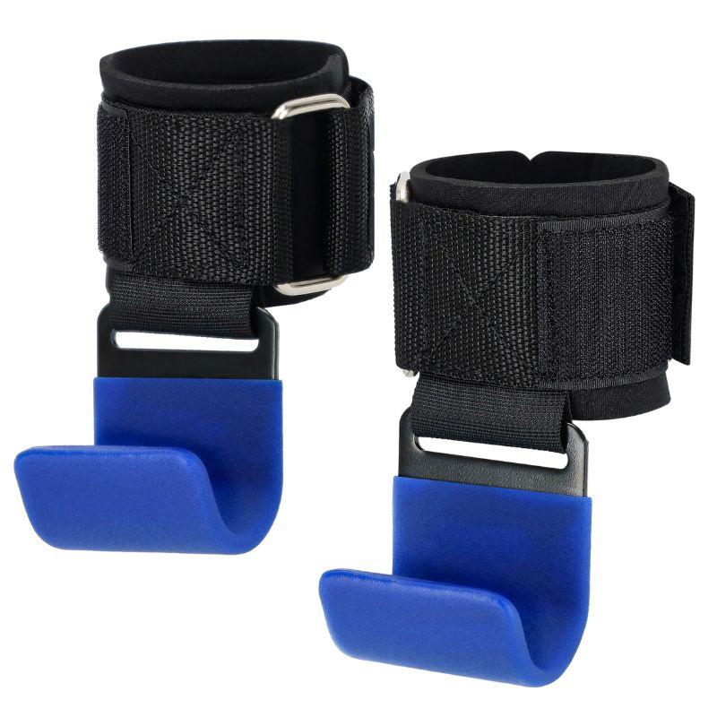 Stainless Steel Deadlift Handles Training Hooks