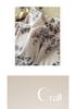 French Retro Jacquard Linen Bedding Set with Cotton Lace Trim - Luxury Princess Style