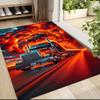 1Pc Transformers Optimus Prime Statue Carpet Rug Customizable Soft Washable Antislip Home Living Room Sofa Mats Personalized Rug 091782