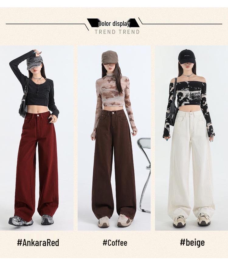 Dámské džíny s vysokým pasem a širokými nohavicemi - Kolekce jaro 2025