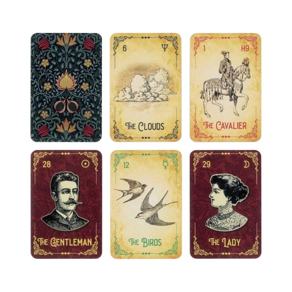 Elements Lenormand Classic | Triple K | 54 Cards with Japanese Reference Chart [Authentic]