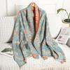 Scarf Women's Winter Warm Shawl Women's Autumn and Winter Cashmere Scarf Soft Waxy Air Conditioning Shawl Outer Scarf