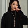 Shaped Chic Wave Crystal Necklace For Women With Colorful Tassels For Every Outfit