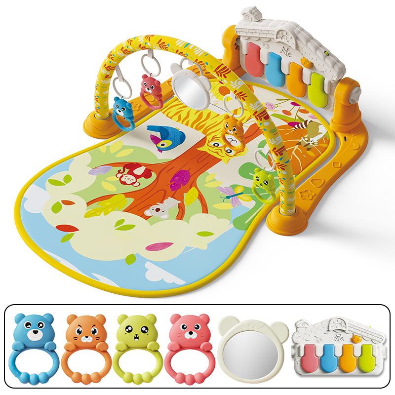 Foot-operated Piano Baby Gym, Early Childhood Education Music, Educational Play Mat for Babies Aged 0-3, Baby Toys