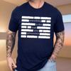Fashion Pattern Unisexs Tshirt 100 Cotton Printed Loose And Casual Comfortable And Trendy Tshirt