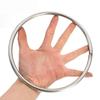 Wing Chun Stainless Ring Yewen Hand Strength Training Kung Fu Strength Training Hoop Exercise Ring Rattan Ring Diameter 220mm