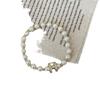 Letter Pearl Beaded Bracelet Women'S French Retro Light Luxury Elegant Personality High Fashion Versatile Bracelet Jewelry
