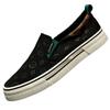 Flash step 24609 men's shoes summer thin breathable casual shoes Korean version fashion mesh trendy shoes lightweight soft-soled cloth shoes