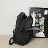 Waterproof Nylon Backpack for Teenage Girls, Large Capacity Student School Bag, Casual Laptop Daypack