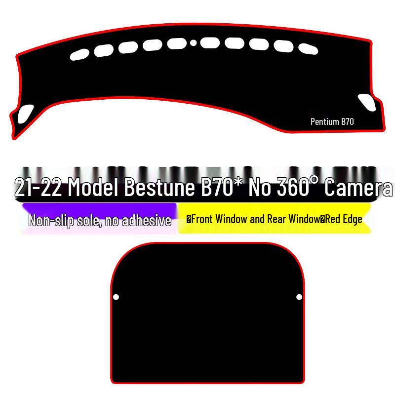 Bestune B70 Central Control Dashboard Sunshade - Interior Heat Insulation & Sun Protection (21 Model)