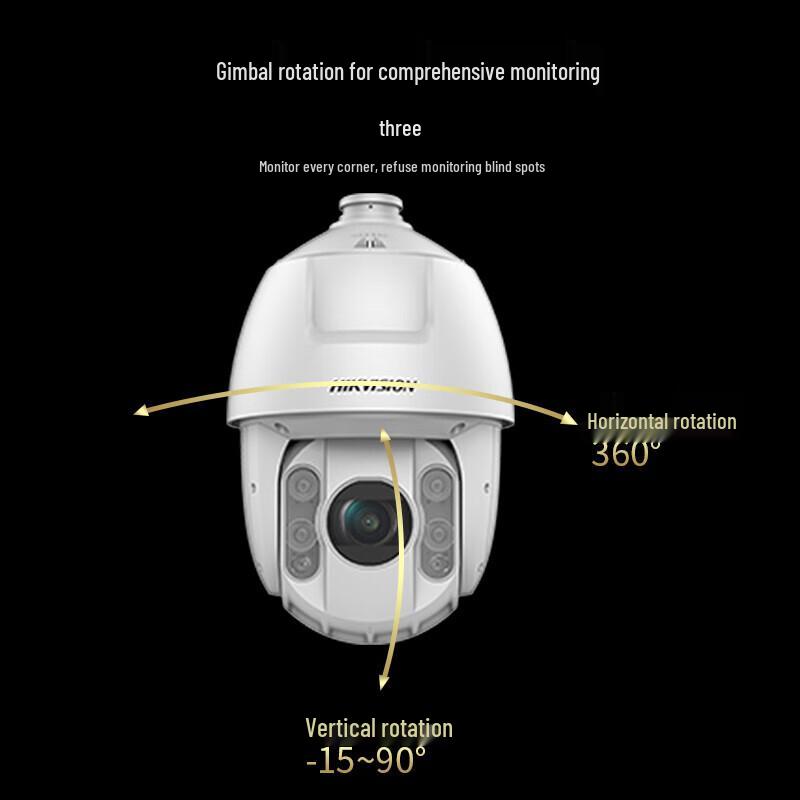 

Hikvision 3MP Outdoor PTZ Dome IP Camera CN plug (adapter included)