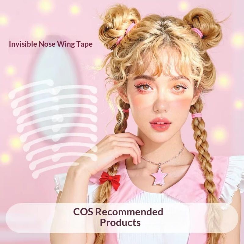 100Pcs Invisible Nose Shrink Patch Shrinking Nose Wing Stickers Nose Shaper Lifting For Cosplay Beauty Use