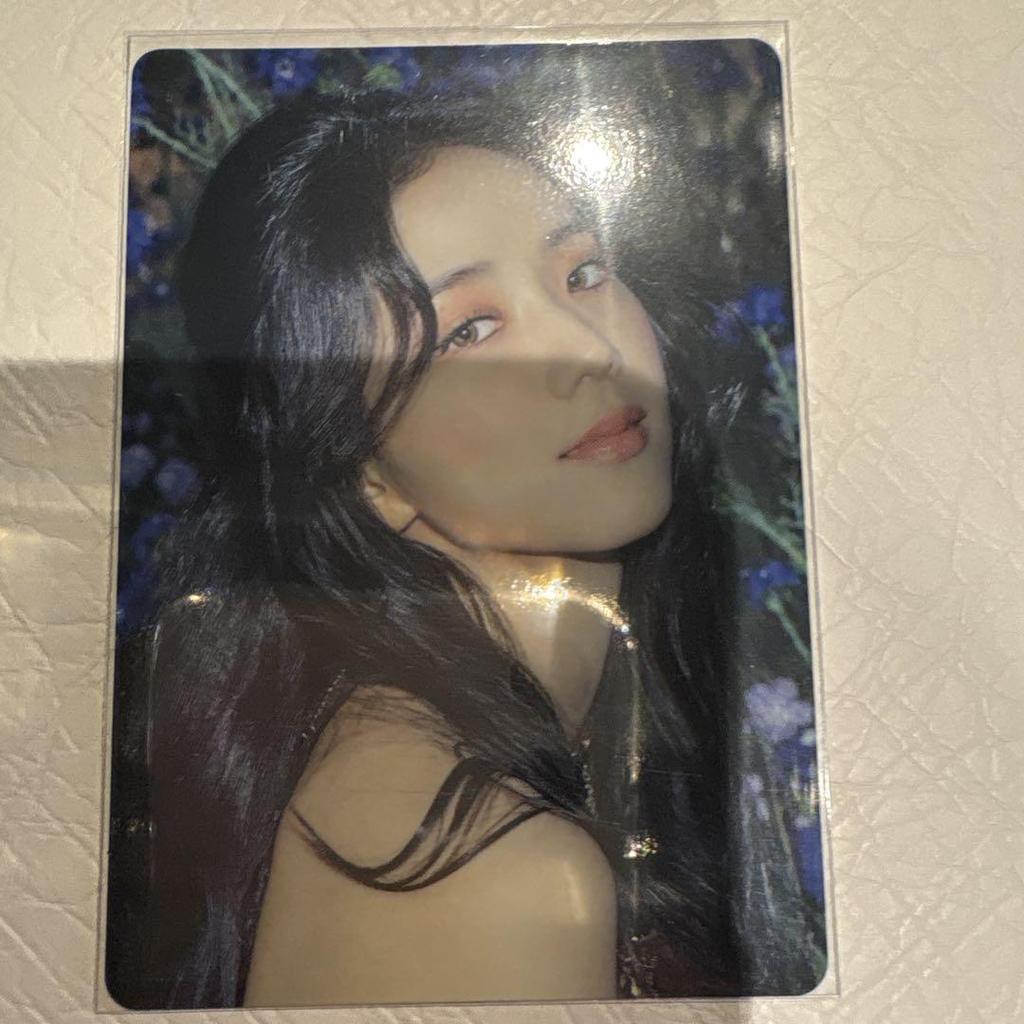 [USED] Blackpink Jisoo the album Jisoo trading card