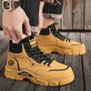Fashion Mens Walking Sneakers Anti-slip Climbing Hiking Shoes Comfort Ankle Boots Work Boots High Top Jogging Casual Sport Shoes