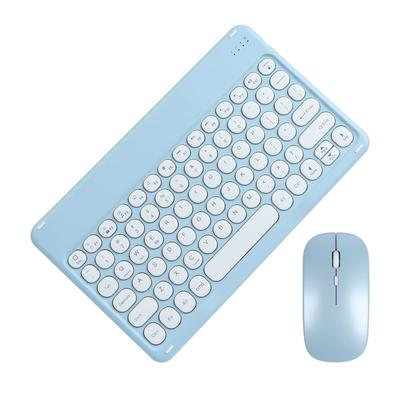 Umechaser Tablet Keyboard and Mouse iPad Bluetooth Keyboard and Smartphone Keyboard and Long Battery Compatible with and English Layout Set,
