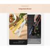 Cute Cat Paw Food Serving Tongs Non-slip Heat Proof 1PC Food Grade for Baking Barbecue Sandwich Ice Kitchen Use