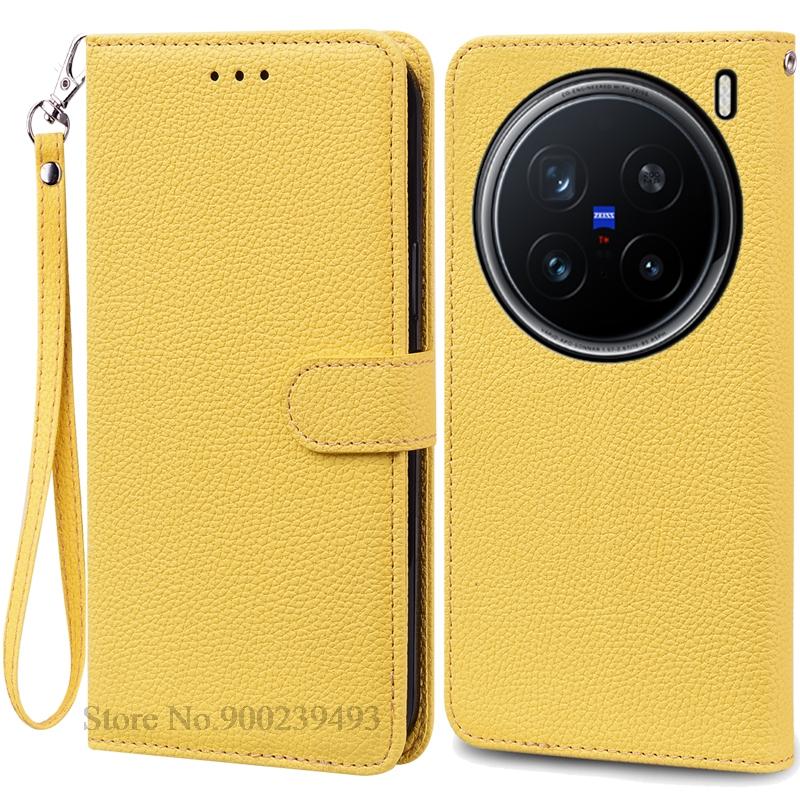 For Vivo X200 Pro Case Vivo X200 Pro Mini Wallet Flip Leather Cover For Vivo X200 Pro Case X 200 Pro Mini Phone Cover Fundas