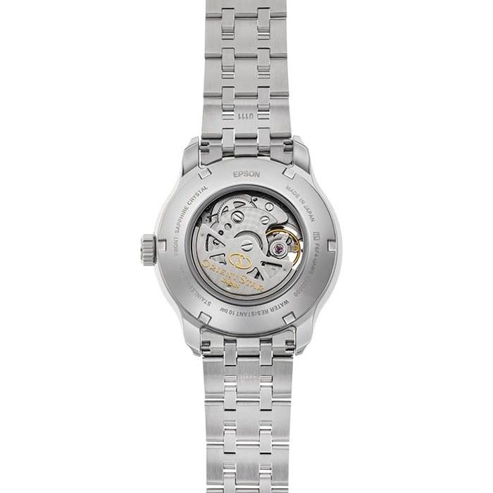 ORIENT STAR Automatic Watch Layered Skeleton Mechanical Japan Made 2-Year Warranty Open Heart RK-AV0B08L Men's Light Blue