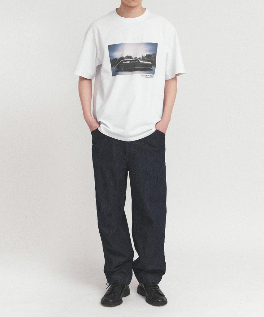 Iseuteulogeu Vintage Photo Piece T-Shirt_White