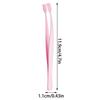 Lash Applicator Tool Eyelash Cluster Applicator Tweezers Non Slip Precise Professional Makeup Tool for Travel Salon Separating