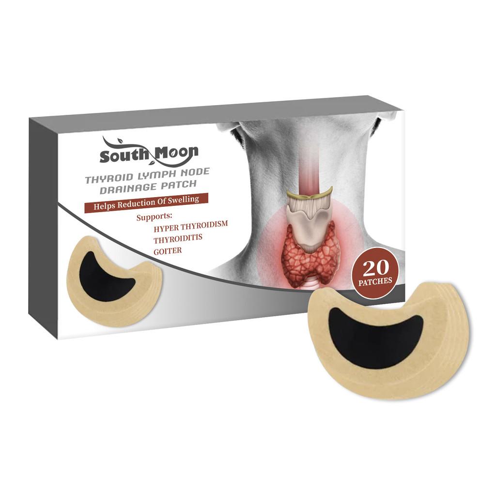 South Moon Lymphatic Patches For Relieving Neck Swelling And Discomfort 20pcs