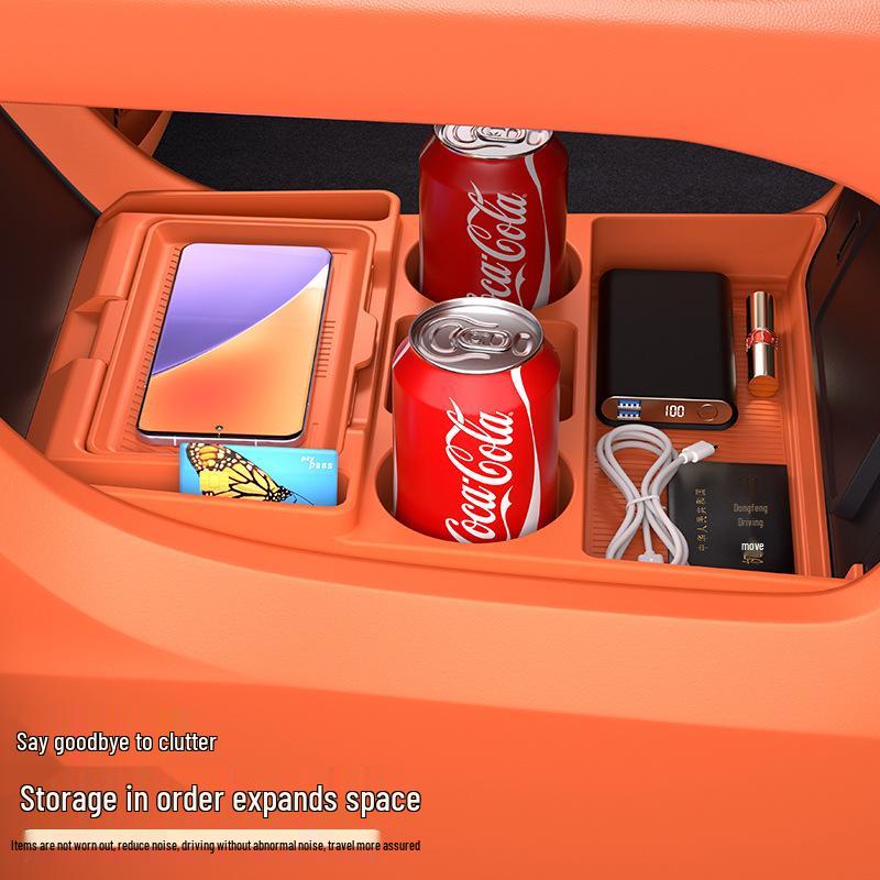 Waterproof Dustproof Car Storage Box for Galaxy M9 Center Console Compartment