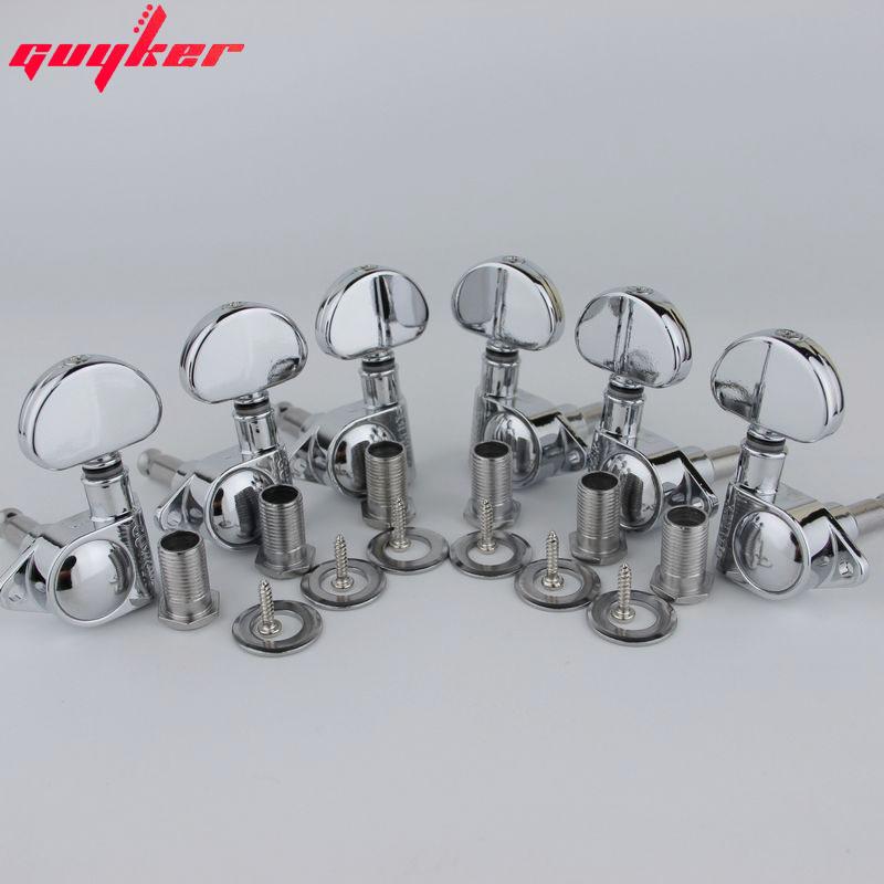 1 Set Guyker Guitar Machine Heads Big Handle Tuners