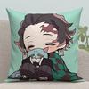 Kwaii D-Demon S-Slayer Pillow Case Pillowcases Home Decor Living Room Decor Cushion Covers
