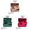 Luxury Double Layer Jewelry Organizer With Zipper For Travel And Home Storage