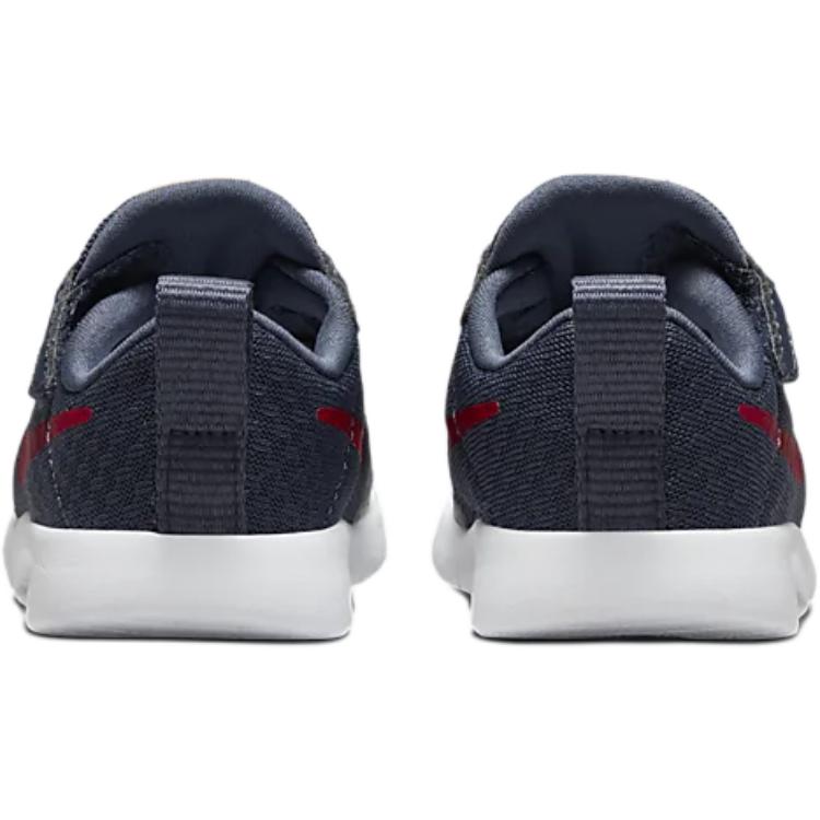 Nike Tanjun EZ TDV Comfortable Slip Resistant Abrasion Resistant Low top Toddler Shoes Blue Red Infant And Toddler DX9043-402
