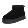 New Snow Boots Women's Winter Platform Cotton Boots Versatile Martin Boots Women's Velvet Warm Women's Boots Versatile Shoes