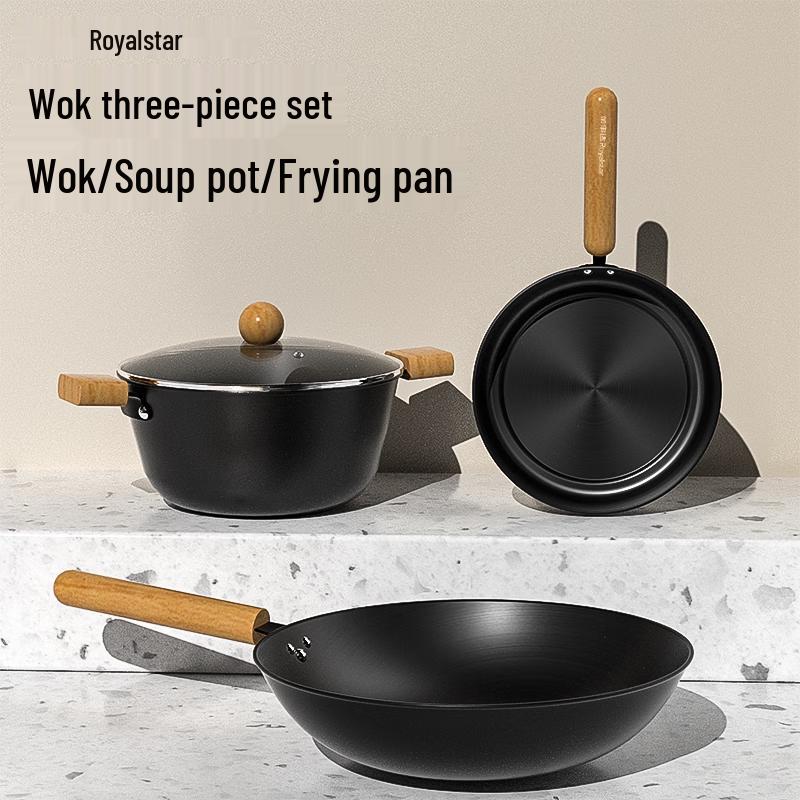 Royalstar Master Wok 3-Piece Set