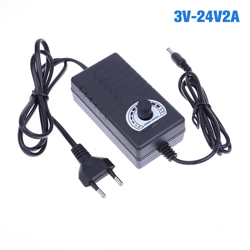 Adjustable Power Supply Ac Dc 220V To 3V-36V 1/2/3/5A Universal Power Supply Adapter