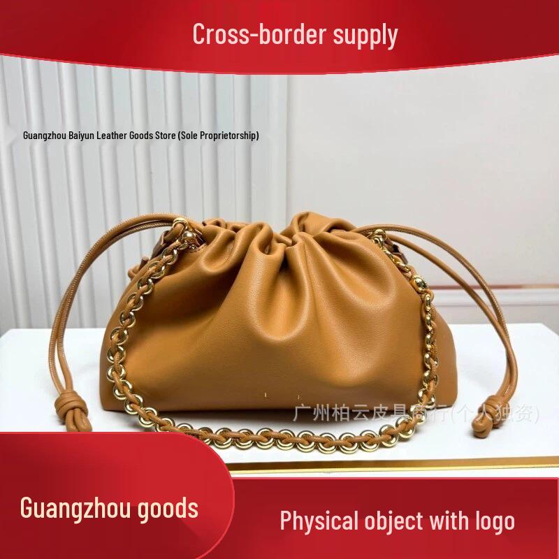 New Luo Classic: Sheepskin Lucky Bag Purse - Versatile Single Shoulder Handbag for Women