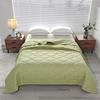 INS Skin-Friendly Washable Cotton Summer Quilt - Brushed Flannel Cooling Blanket for Dorms