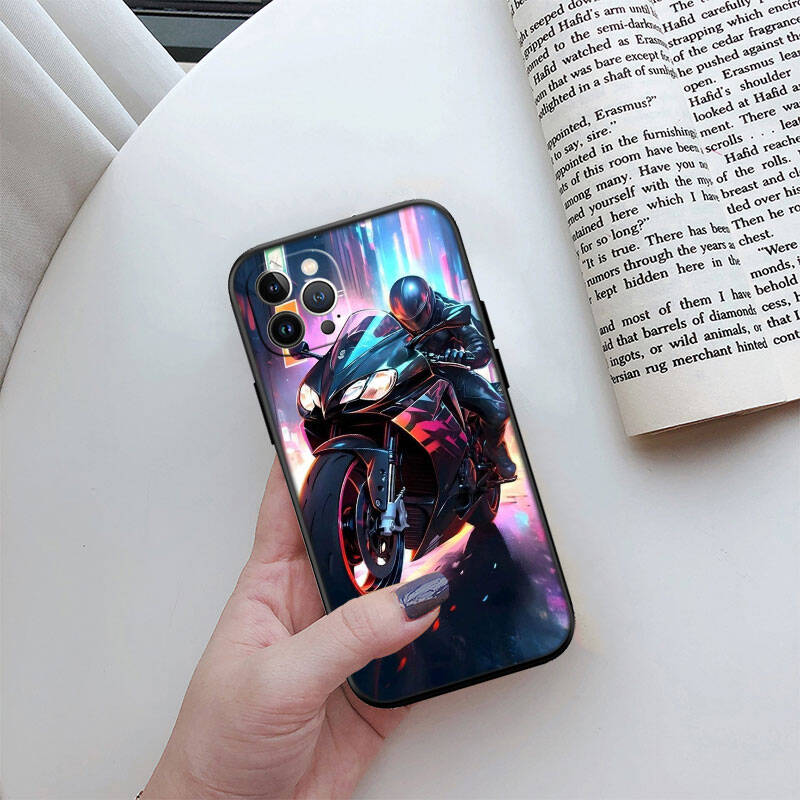 MH92 Motorcycle Racing Phone Shell Case for iPhone 7 8 11 12 13 14 15 16 17 16E XS Pro Max XR X SE Air