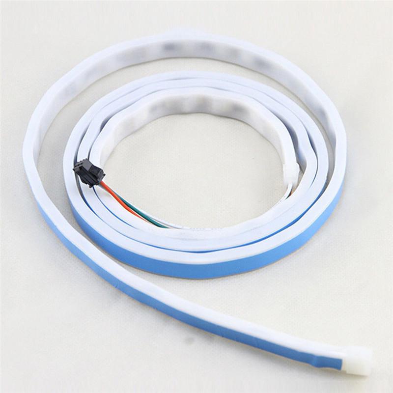 4 Color Flowing Type Led Strip Tailgate Turning Signal Lights Bar Trunk Strips