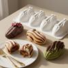 4 Cavity Creative Nut Design Mousse Cake Mold Pecan Silicone Chocolate Mould Food Grade Kitchen Bakeware Dessert Baking Tools