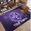 Personalized Crystal Velvet Carpet Austria Wien FC Pattern Non Slip Floor Rug