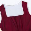 Vestito Costumi Donna Oktoberfest con Pizzo, Bavarese Retrò per Spettacolo Teatrale e Festa