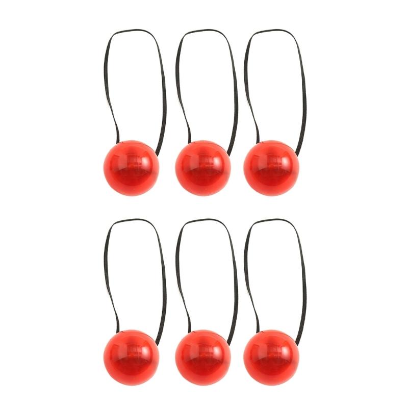 Kreative Blinklichter LED Clownsnase Blinkende Rentiernase LED Clownsnase für Hochzeiten und Festivals