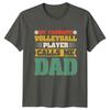 My Favorite Volleyball Player Calls Unisexs TShirt Youth Volleyball Fathers Day