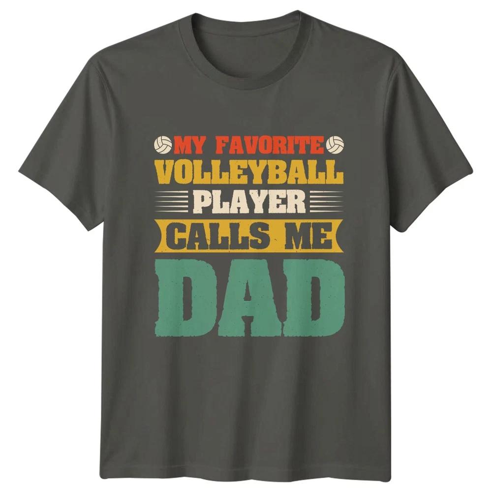 My Favorite Volleyball Player Calls Unisexs TShirt Youth Volleyball Fathers Day S