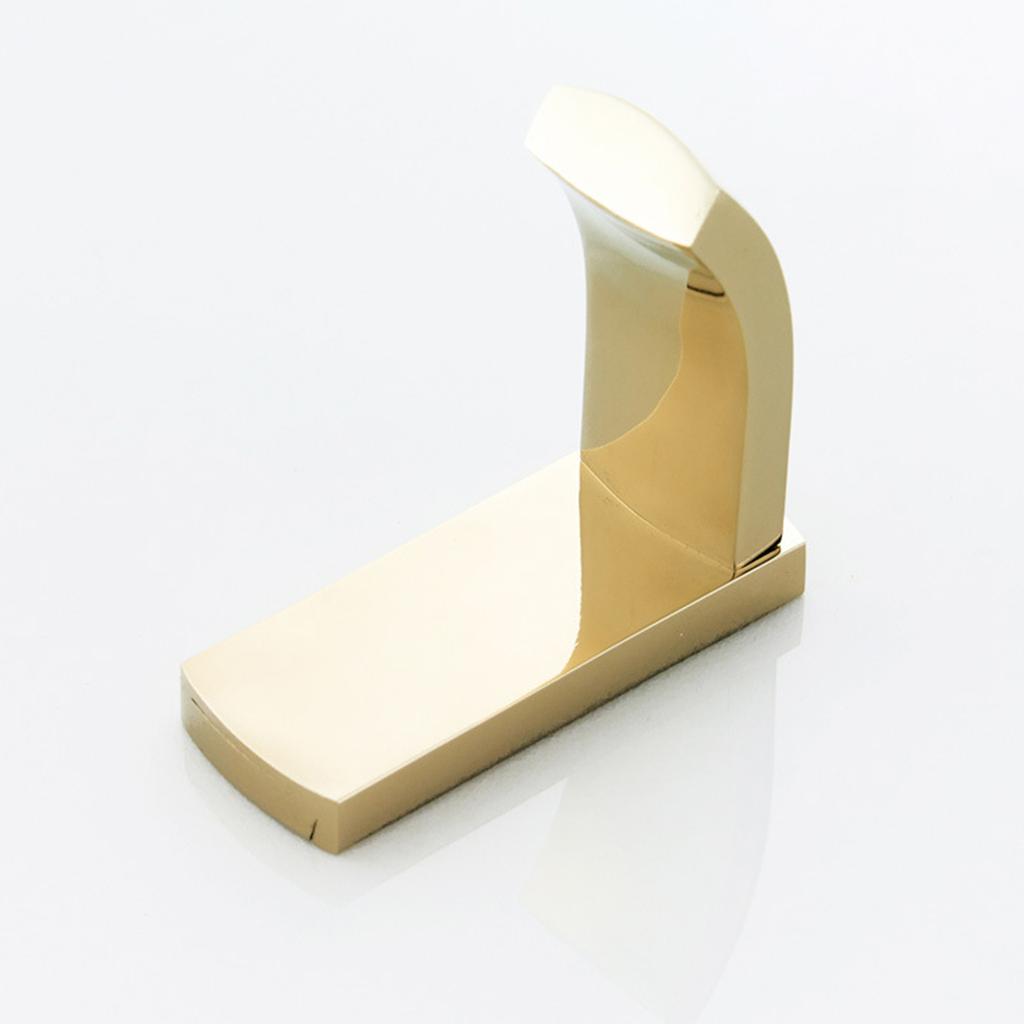 Robuster Bademantelhaken Messing Hut Kleiderhaken Mehrzweck Wand Einzelhaken Gold Handtuchhalter Badezimmerzubehör