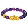Agate Couple Pixiu Bracelet Six-Word Mantra Men's Bracelet Gold-plated Pixiu Beaded Bracelet