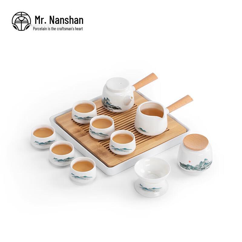 Nanshan Mr. Ceramic Tea Set - Thousand Li Jiangshan